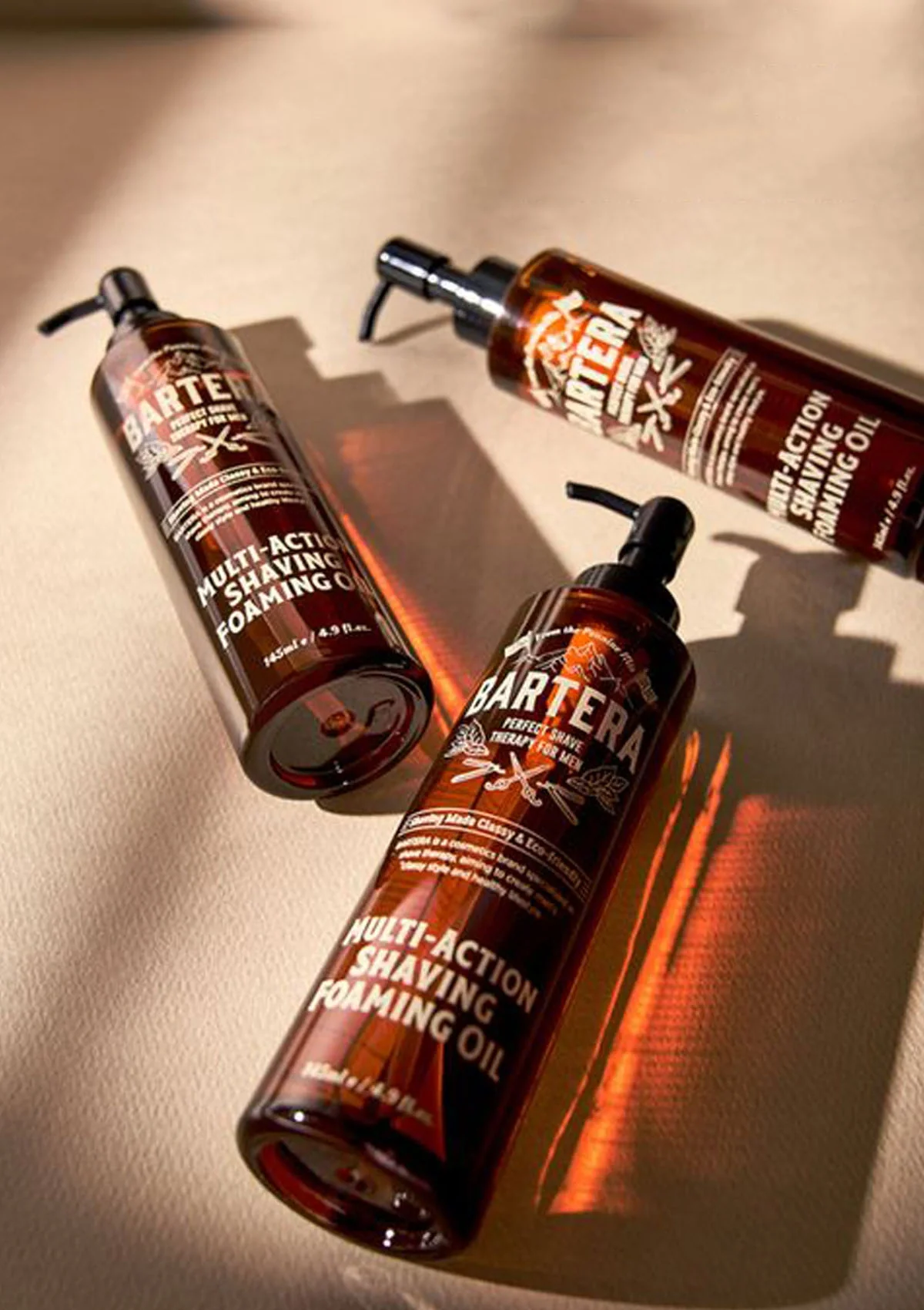 [BARTERA] Multi-Action Shaving Foaming Oil 145ml - Image 14