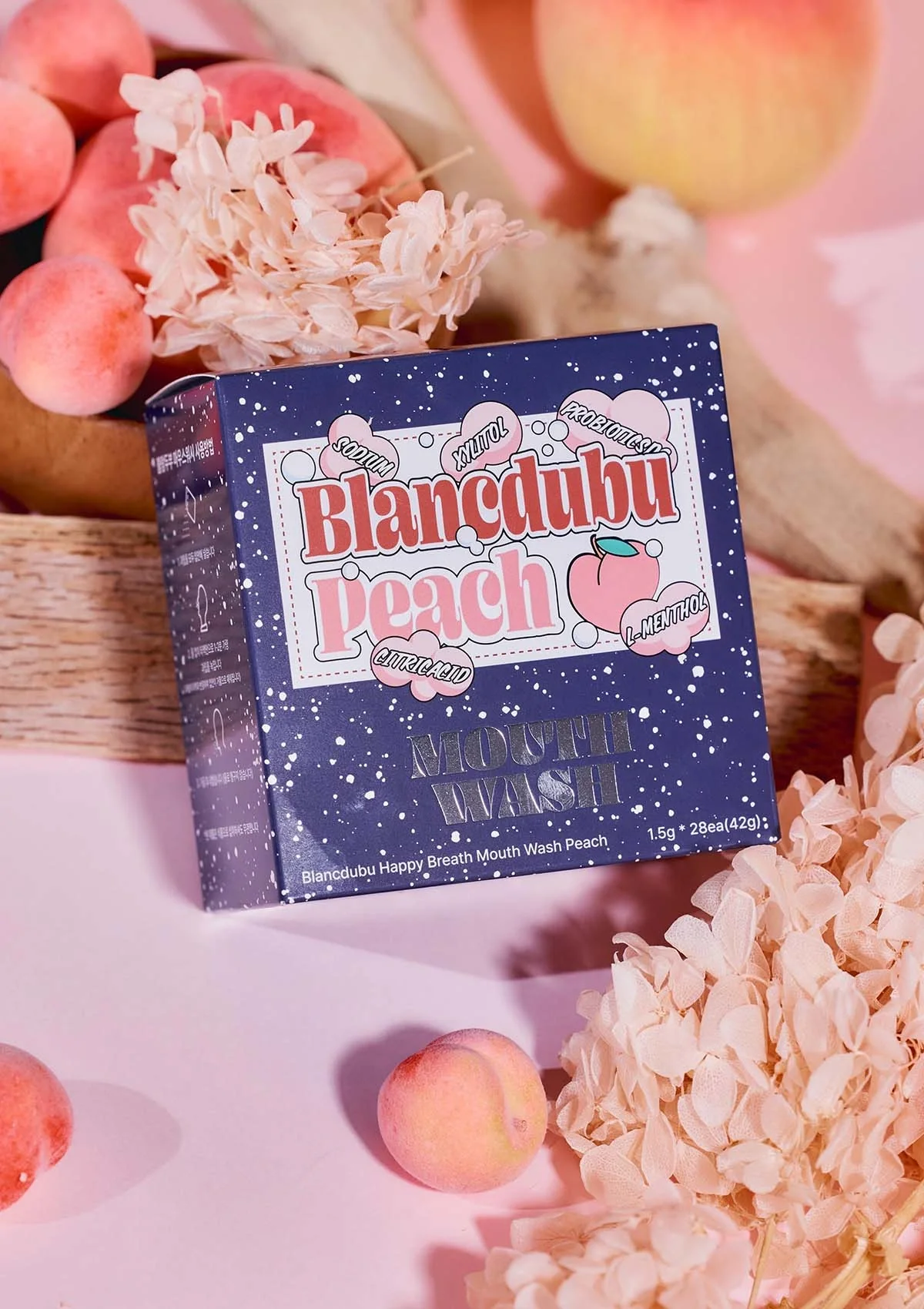 [BLANC DUBU] Happy Breath Lemon Toothpaste | Mouth Wash (Lemon/Peach) - Image 30