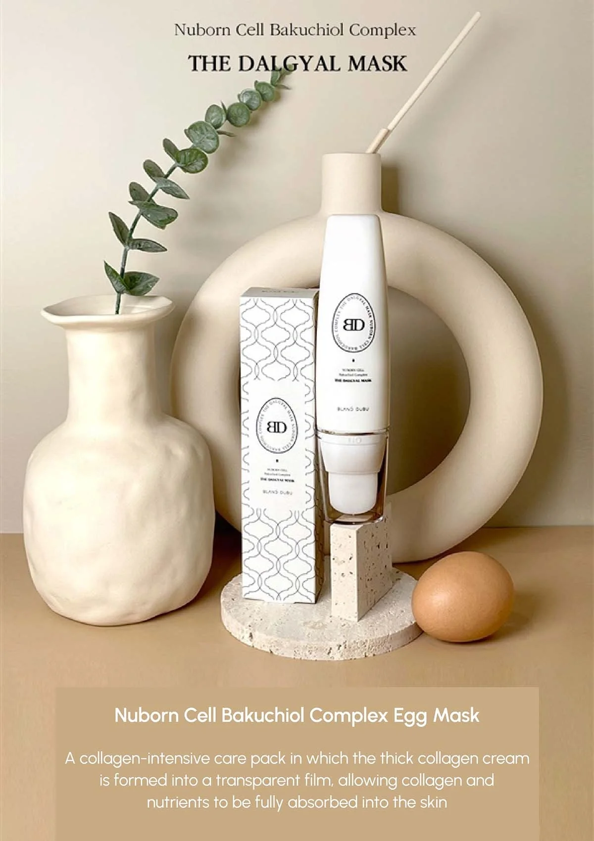 [BLANC DUBU] Nuborn Cell Bakuchiol Complex Dalgyal Mask 65ml - Image 3