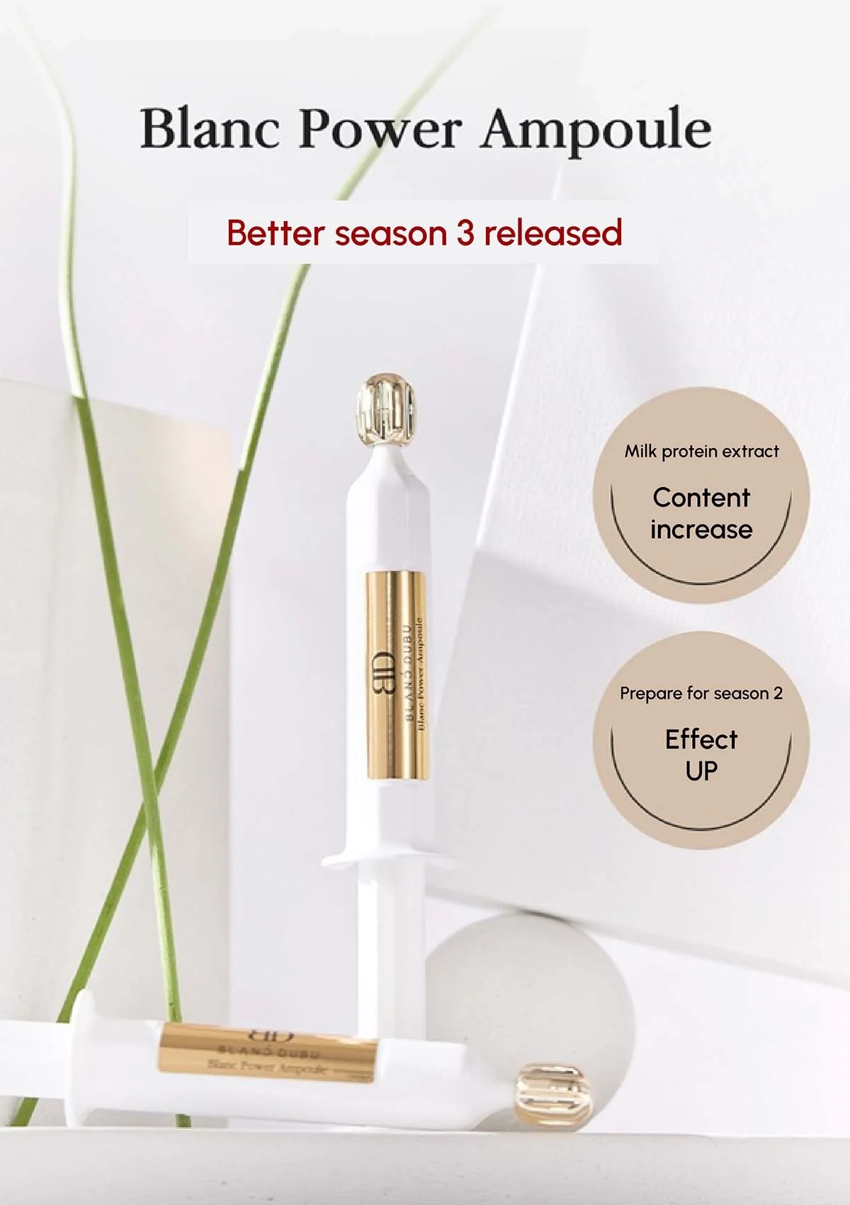 [BLANC DUBU] Nuborn Cell Blanc Power Ampoule Upgraded Season 3 (1 Box = 5 Ampoules x 7ml) - Image 8