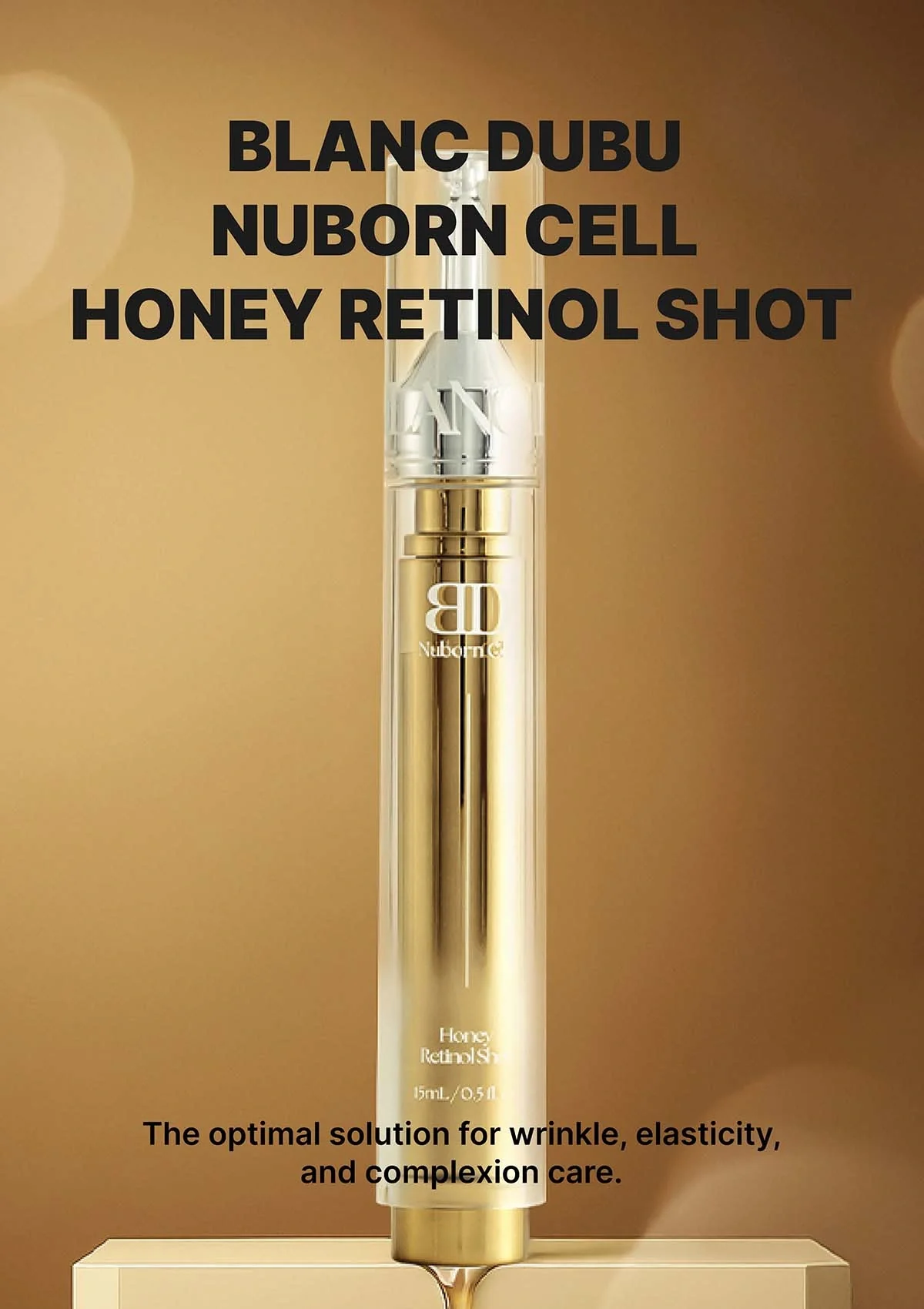 [BLANC DUBU] Nuborn Cell Honey Retinol Shot 15ml - Image 3