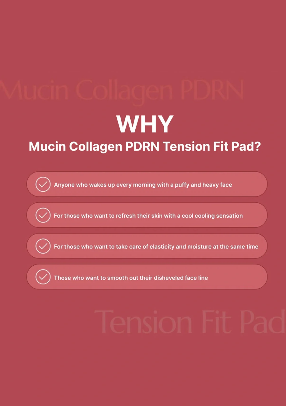 [CLEARDEA] Mucin Collagen PDRN Tension Fit Pad 350g (80 Pads) - Image 6