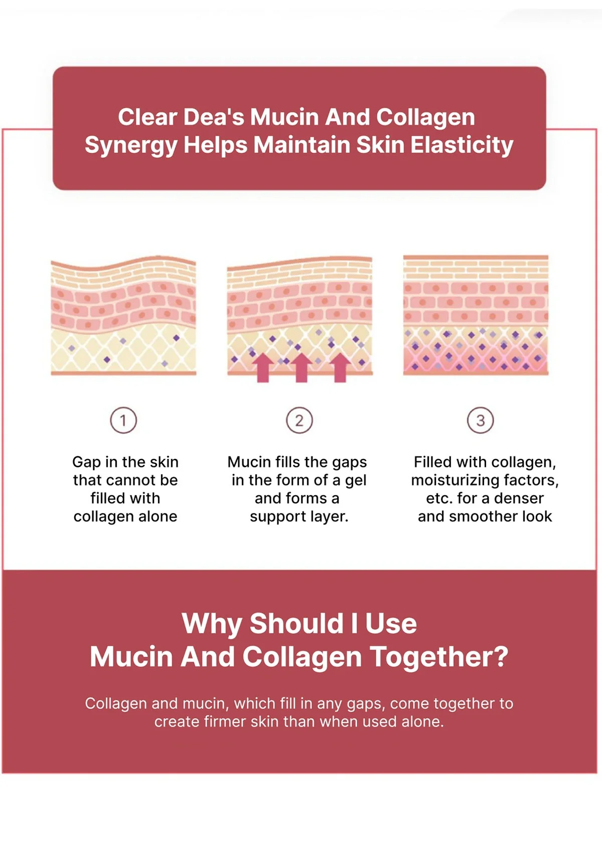 [CLEARDEA] Mucin Collagen PDRN Tension Fit Pad 350g (80 Pads) - Image 8