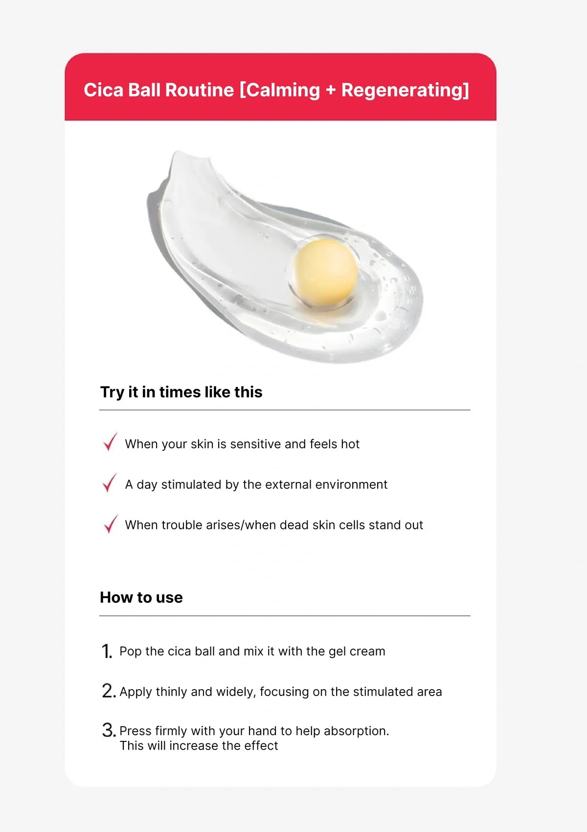 [EVERY ROUTINE] 100 Gel-in-Ball Repair Cream 70g - Image 16