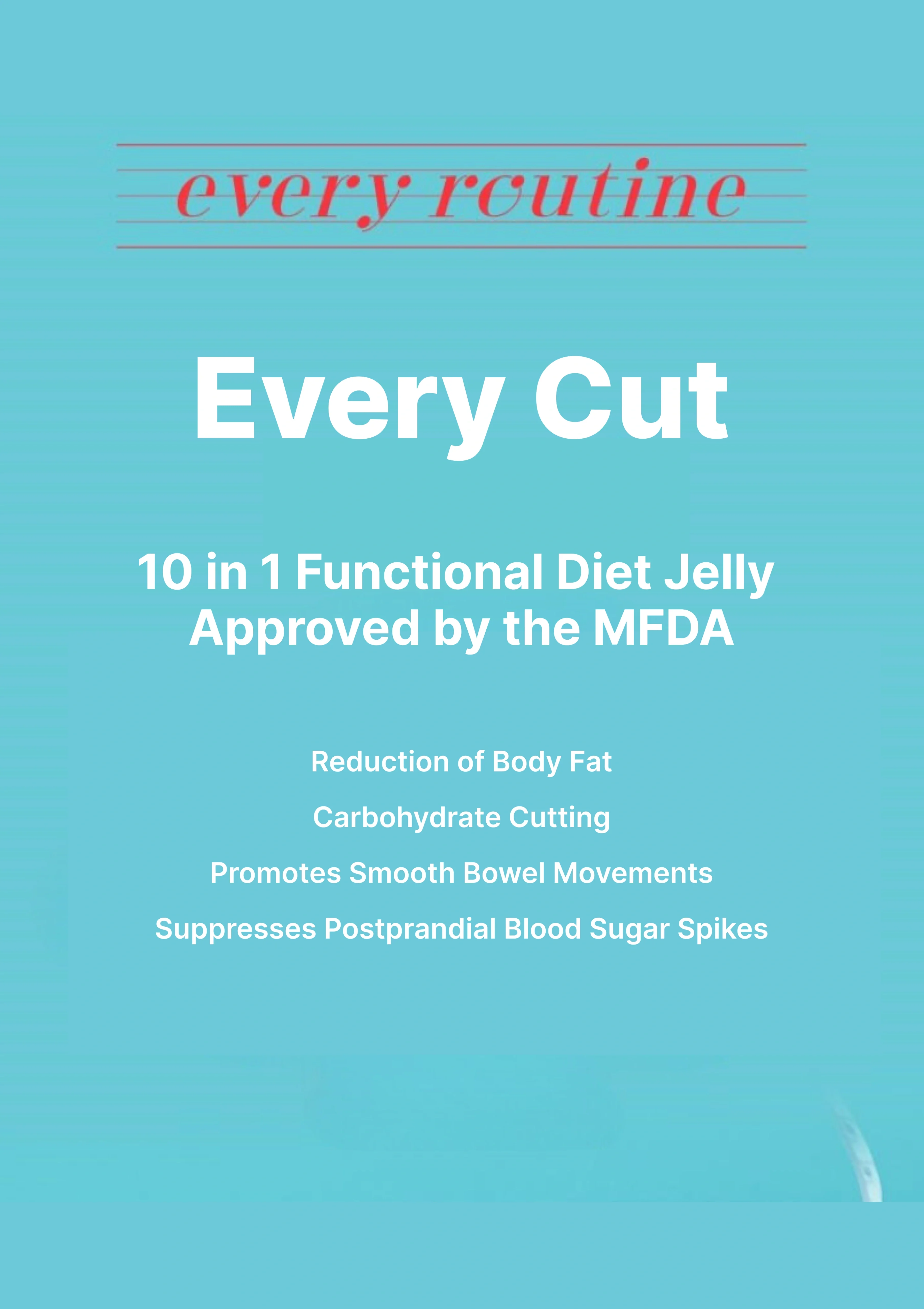 [EVERY ROUTINE] Every Cut Diet Jelly (1 Box = 25g x 14 Sticks) - Image 3