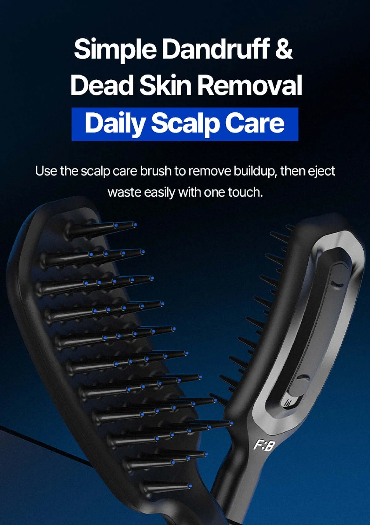 [FORBEAUT] Dandruff Scalp Brush - Image 12