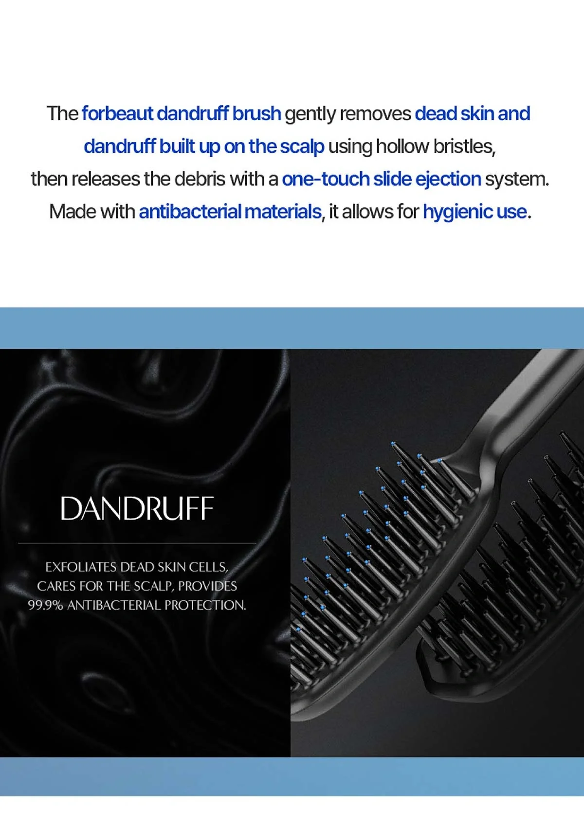 [FORBEAUT] Dandruff Scalp Brush - Image 19