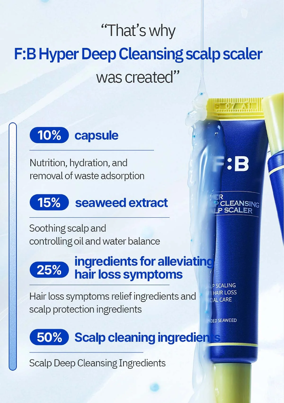 [FORBEAUT] Hyper Deep Cleansing Scalp Scaler (1 Box = 15g x 4pcs) - Image 7