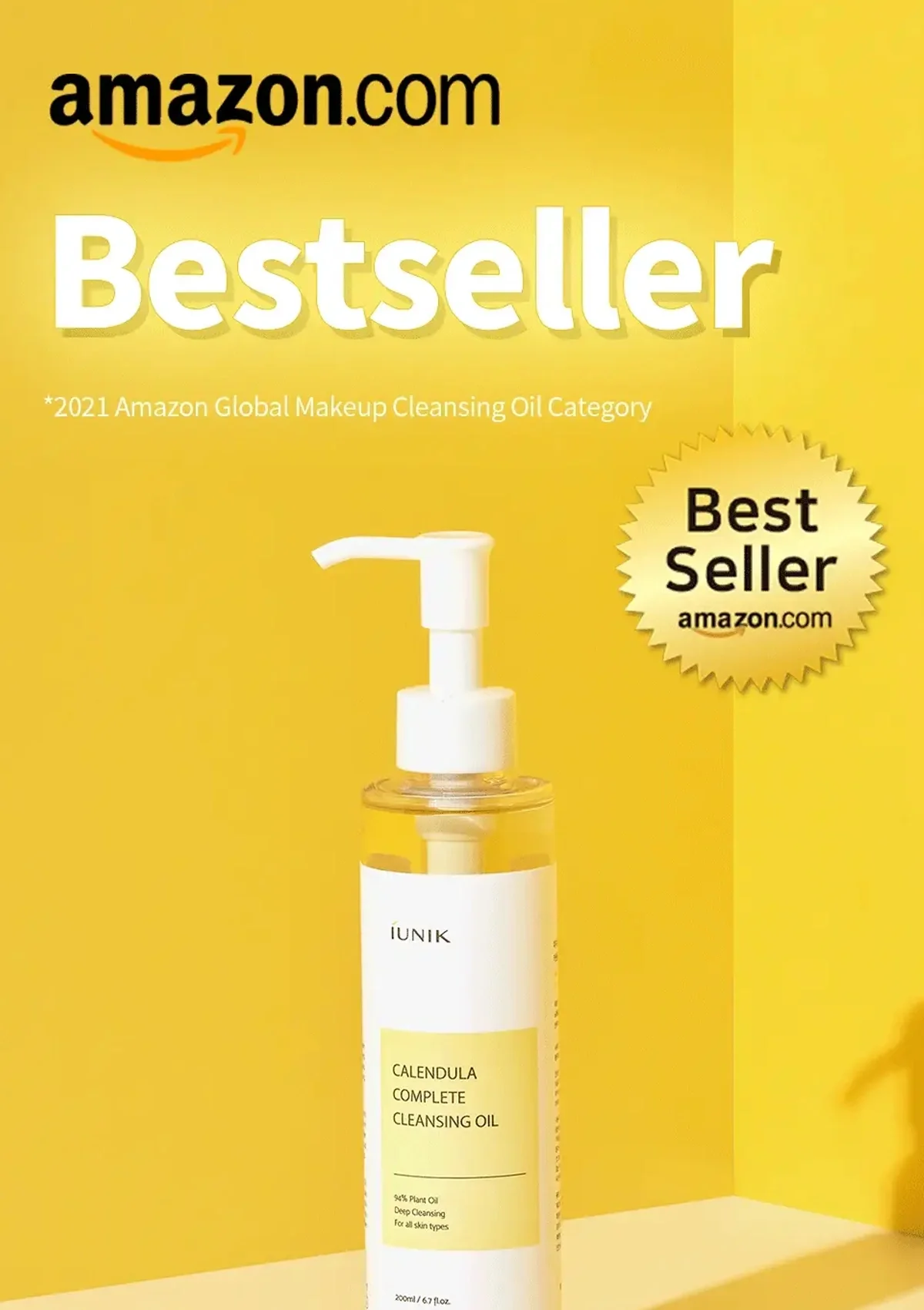 [iUNIK] Calendula Complete Cleansing Oil 200ml - Image 4