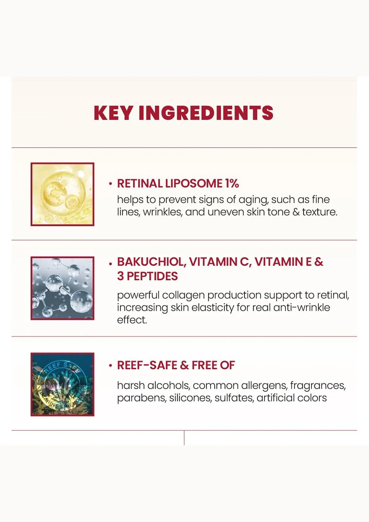[K-SECRET] Retinal Liposome 1% + Fermented Rice cream 50ml - Image 5
