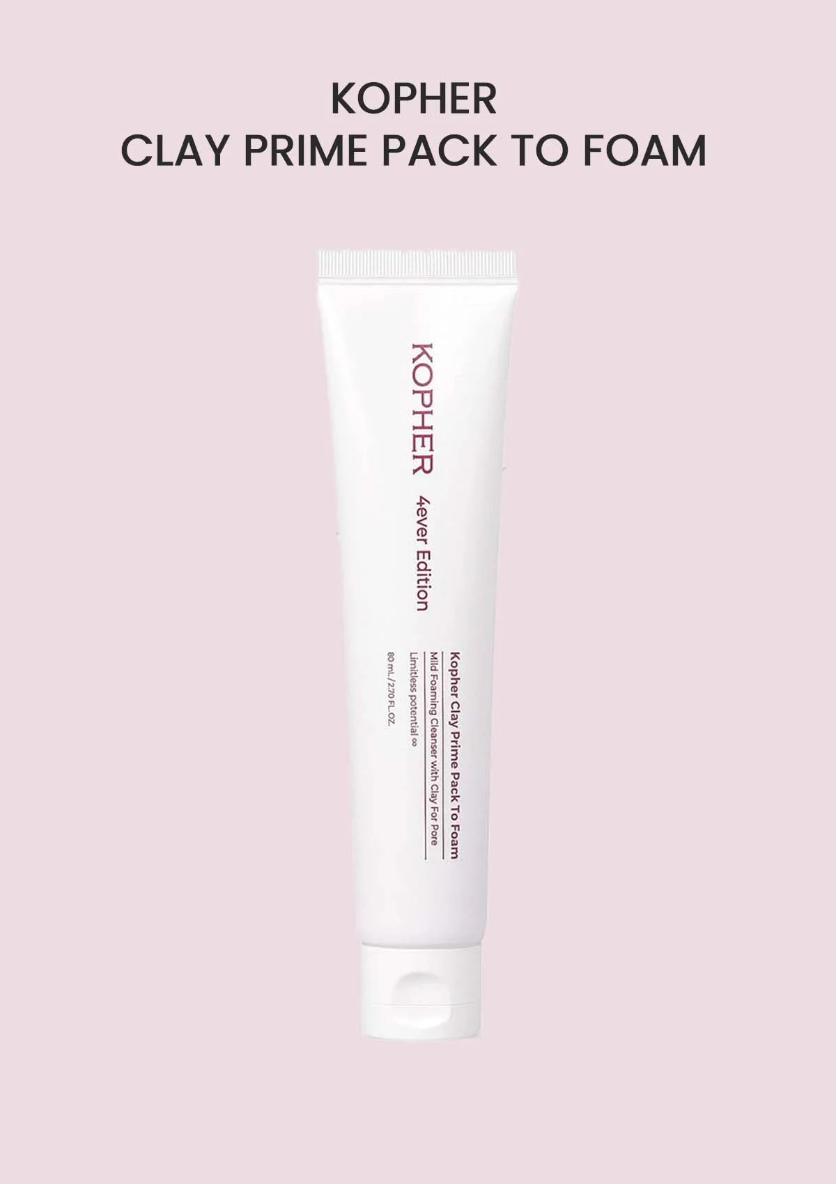 [KOPHER] Clay Prime Pack To Foam 80ml