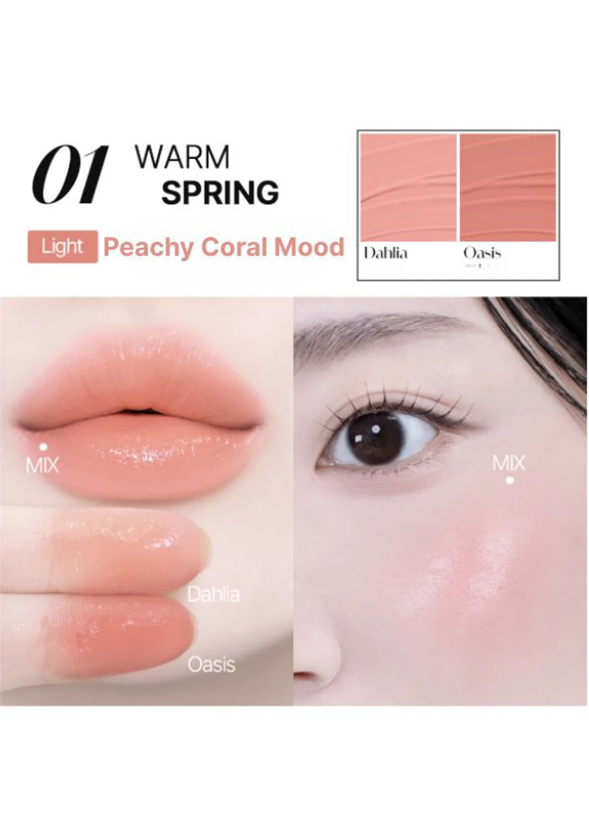 [LE'NECT] Color Pairing Lip & Cheek 4g - Image 4