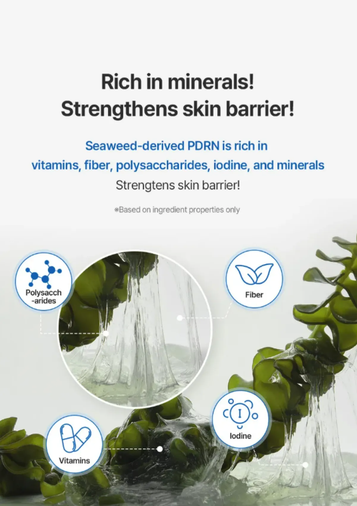 [LUVUM] Glacial Marine Algae-PDRN Gel Mask (1 Box = 33g x 5 Sheets) - Image 11