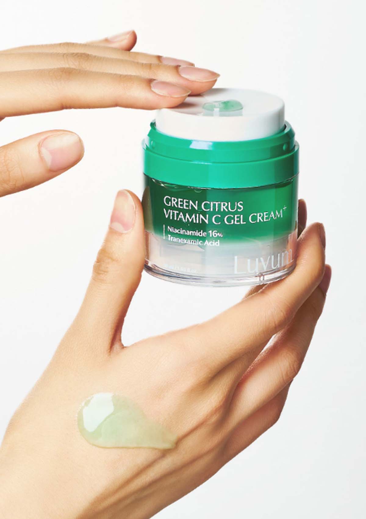 [LUVUM] Green Citrus Vitamin C Gel Cream Plus 50ml - Image 4