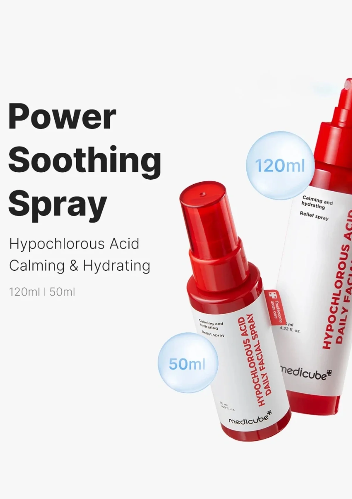 [MEDICUBE] Hypochlorous Acid Daily Facial Spray 125ml - Image 3