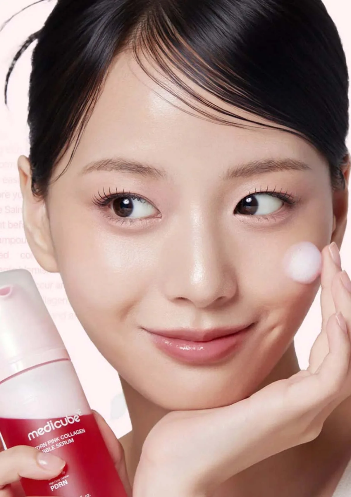 [MEDICUBE] PDRN Pink Collagen Bubble Serum 95ml - Image 9