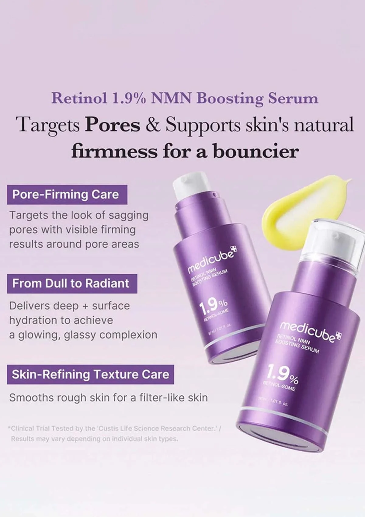 [MEDICUBE] Retinol NMN Boosting Serum 30ml - Image 3