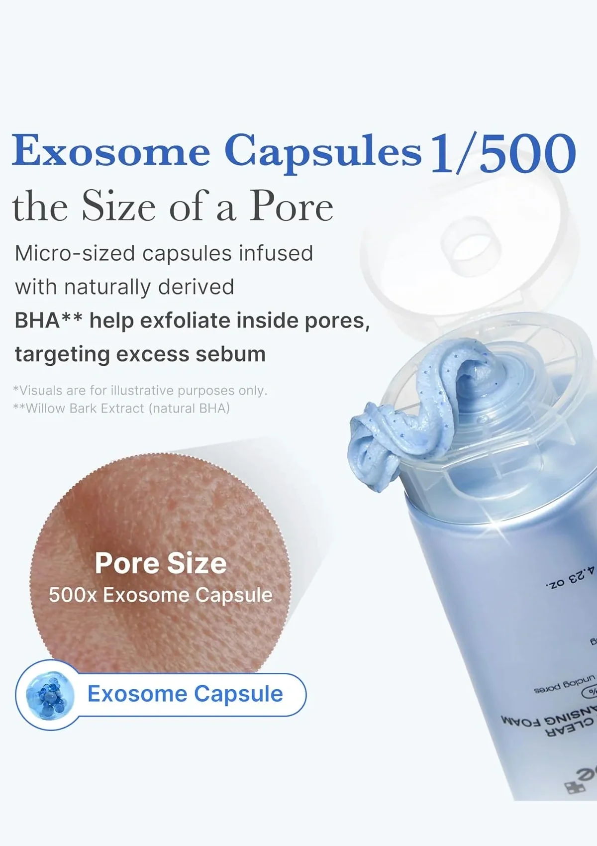 [MEDICUBE] Zero Pore SA Clear Capsule Cleansing Foam 120g - Image 5