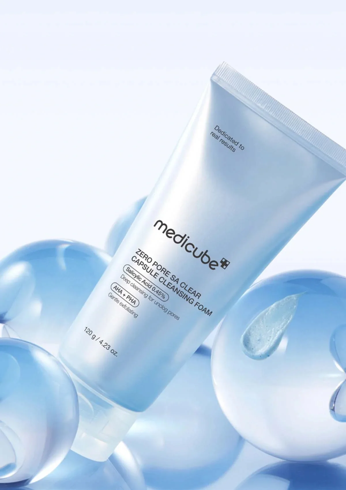 [MEDICUBE] Zero Pore SA Clear Capsule Cleansing Foam 120g - Image 9