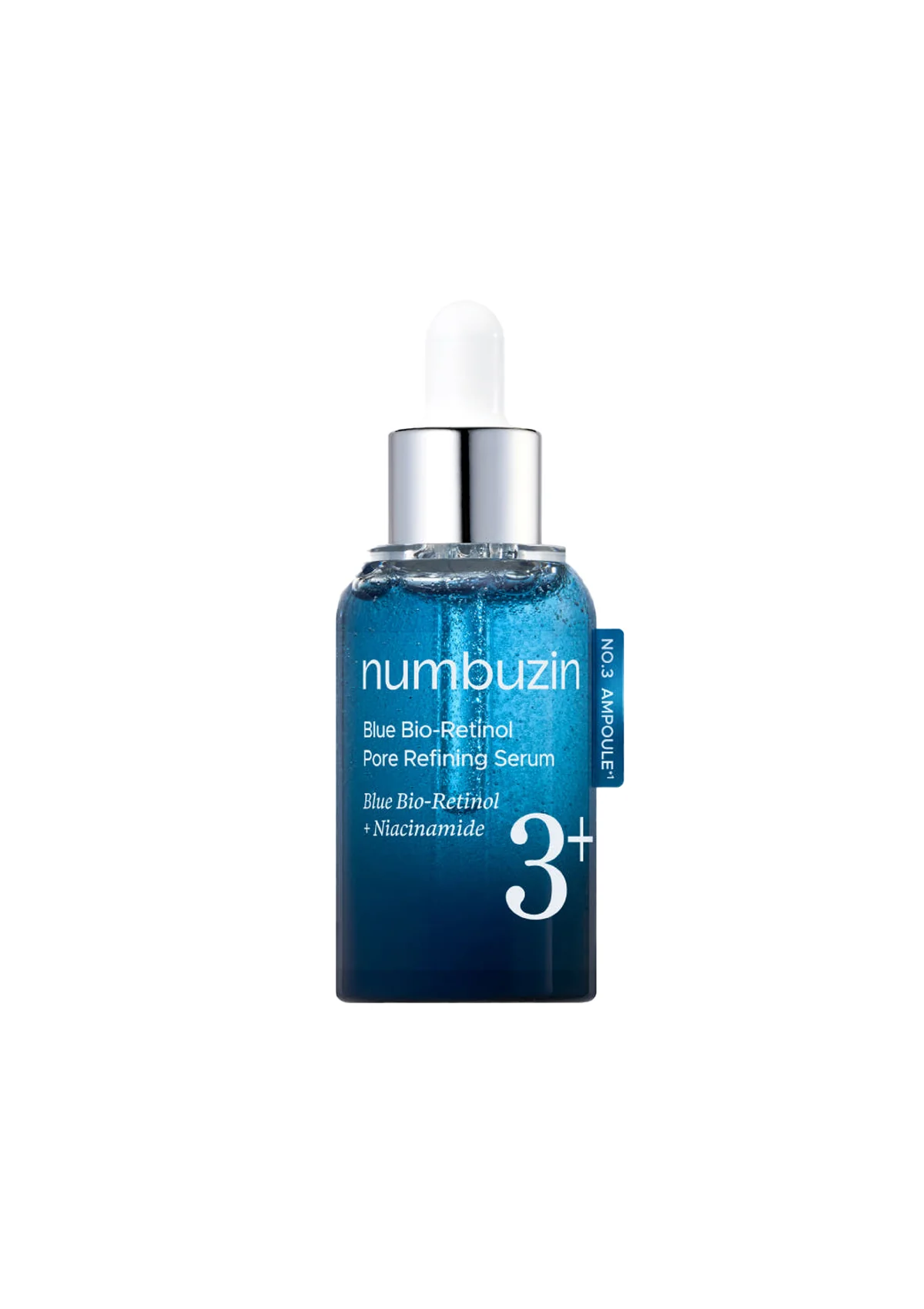 [NUMBUZIN] No.3 Blue Bio-Retinol Pore Refining Serum 30ml - Image 4