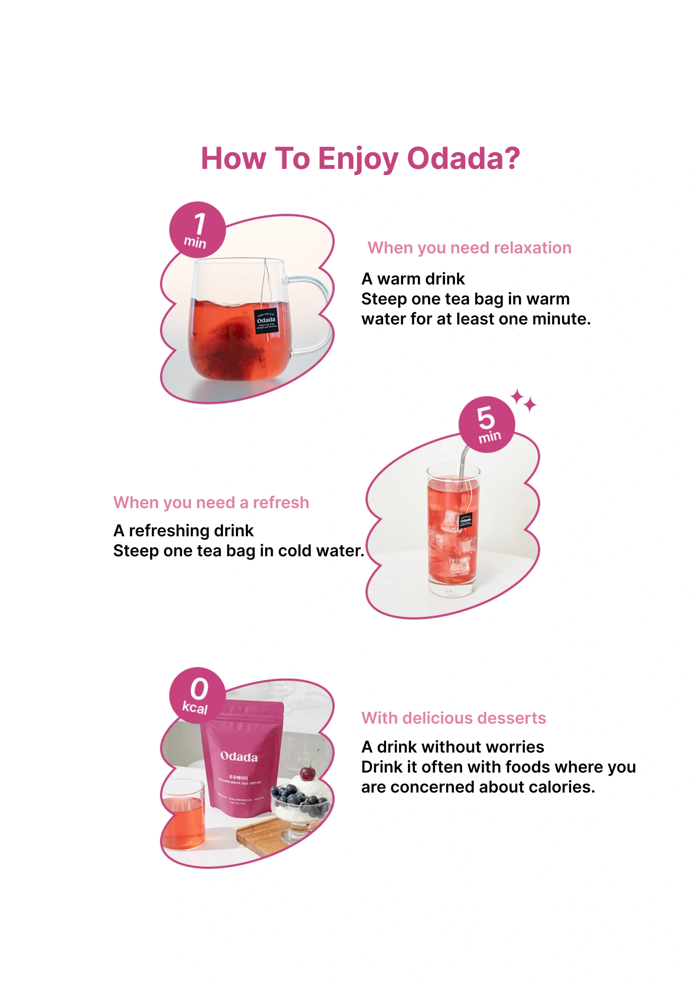 [ODADA] Poopoo-Berry Tea (1 Pack = 1.5g x 24 Tea Bags) - Image 14