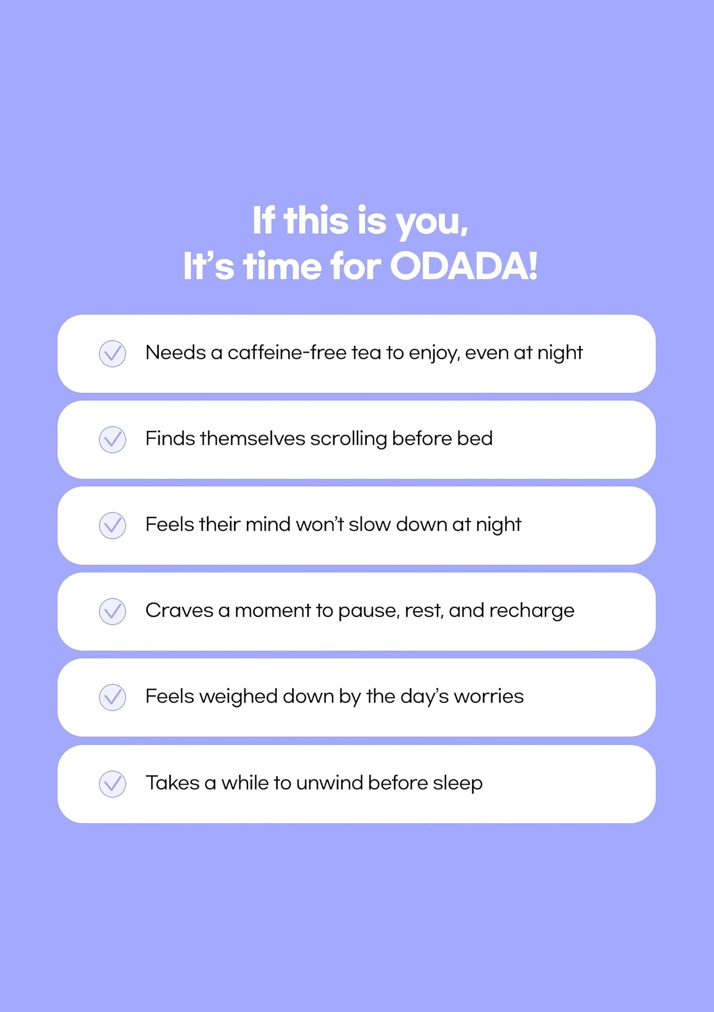 [ODADA] Inner Care Tea Collection (In 7 Types | 24 Tea Bags Each) - Image 32