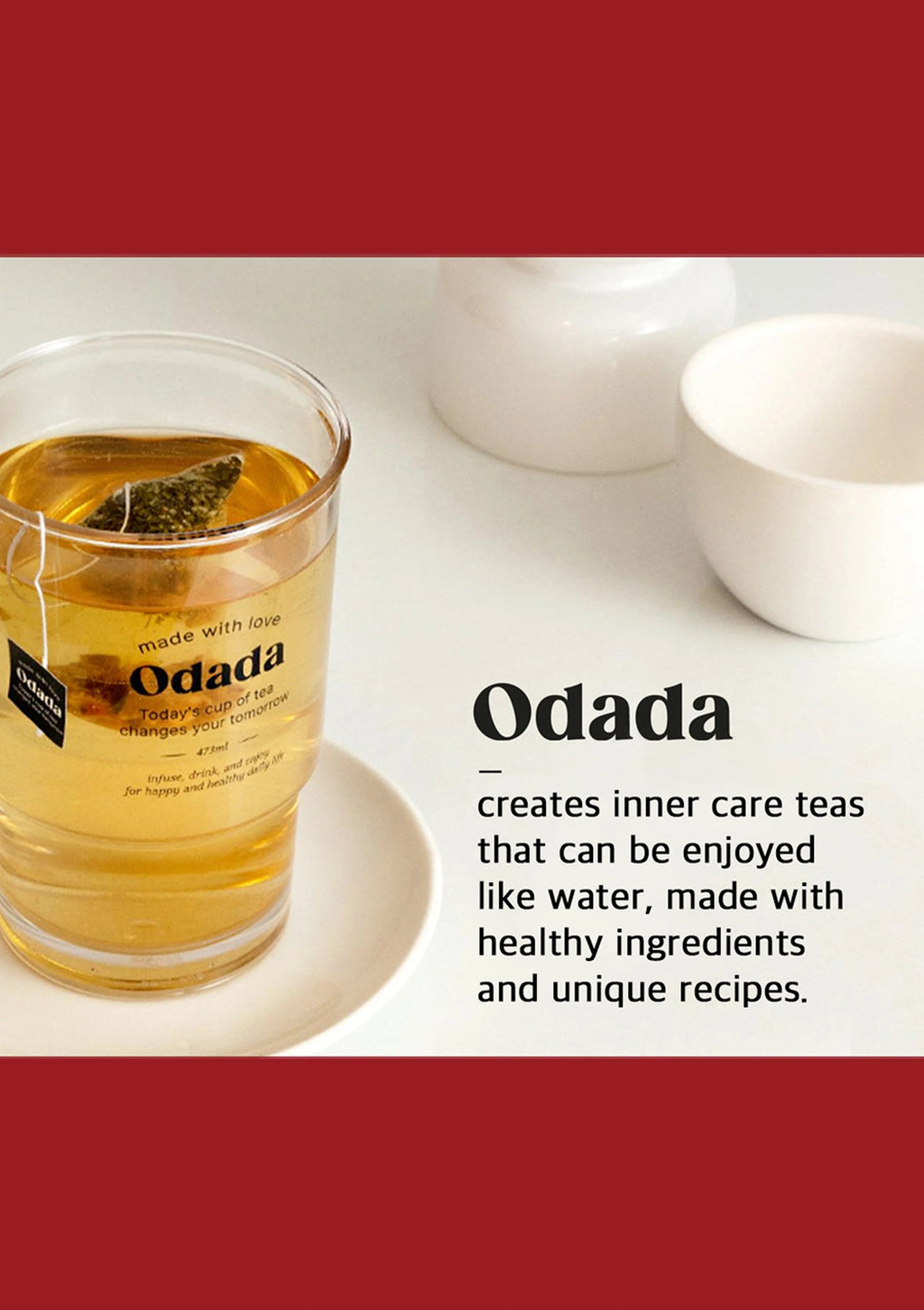 [ODADA] Sugar Cutfee Tea (1 Pack = 3g x 24 Tea Bags) - Image 4