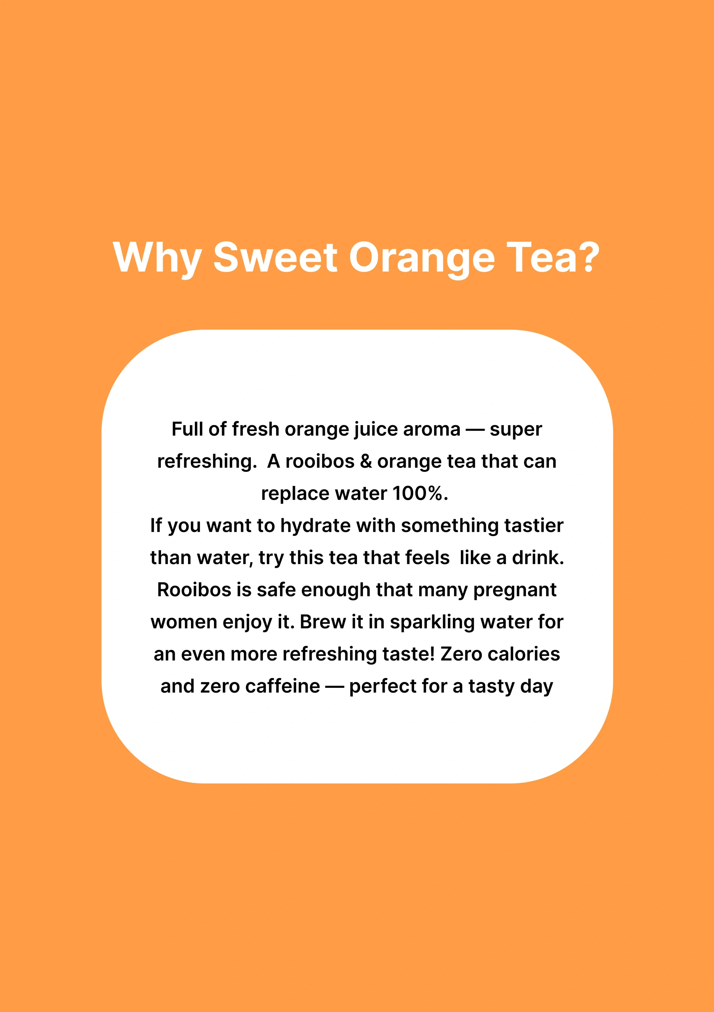 [ODADA] Sweet Orange Tea (1 Pack = 1.5g x 24 Tea Bags) - Image 10