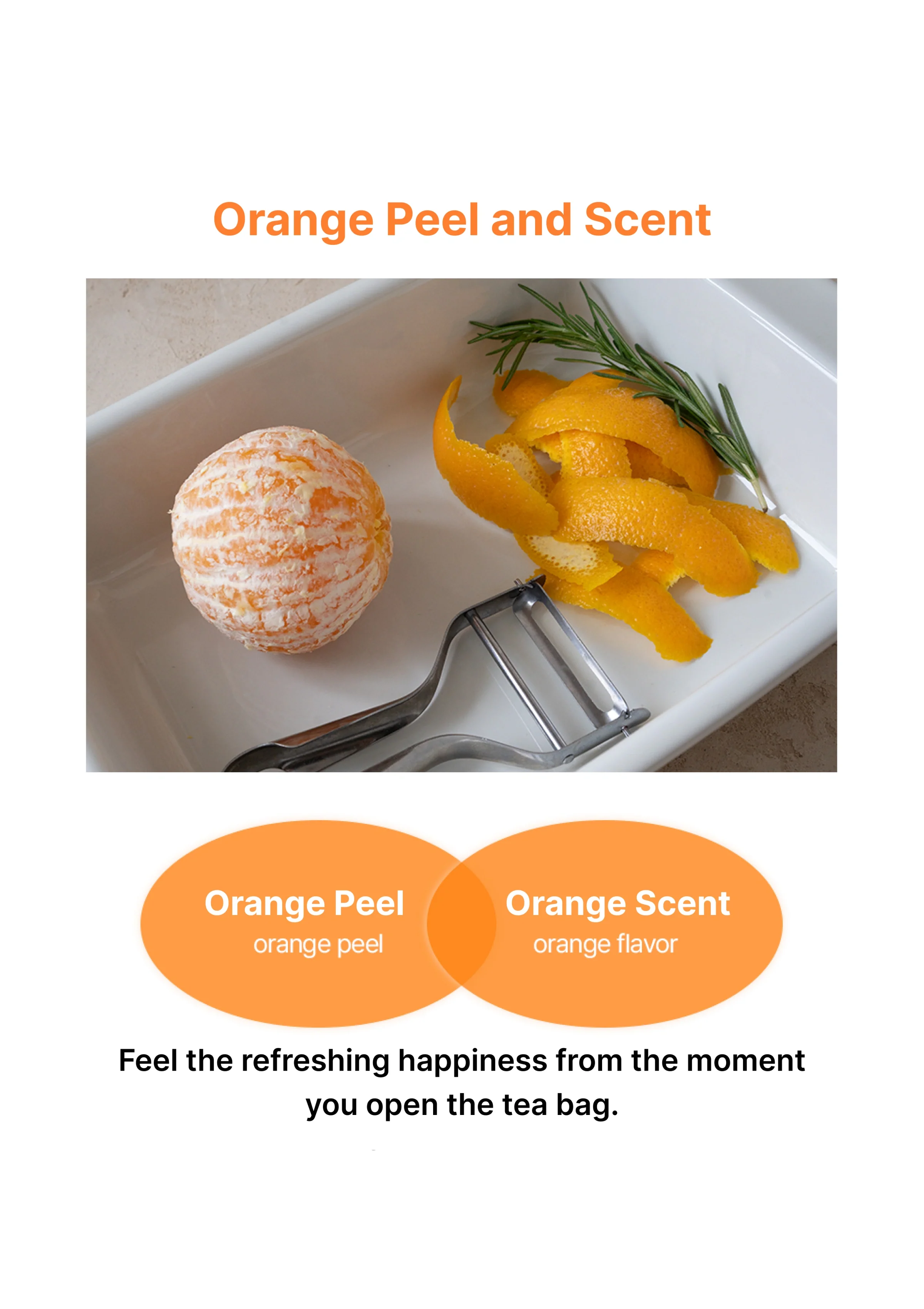 [ODADA] Sweet Orange Tea (1 Pack = 1.5g x 24 Tea Bags) - Image 8
