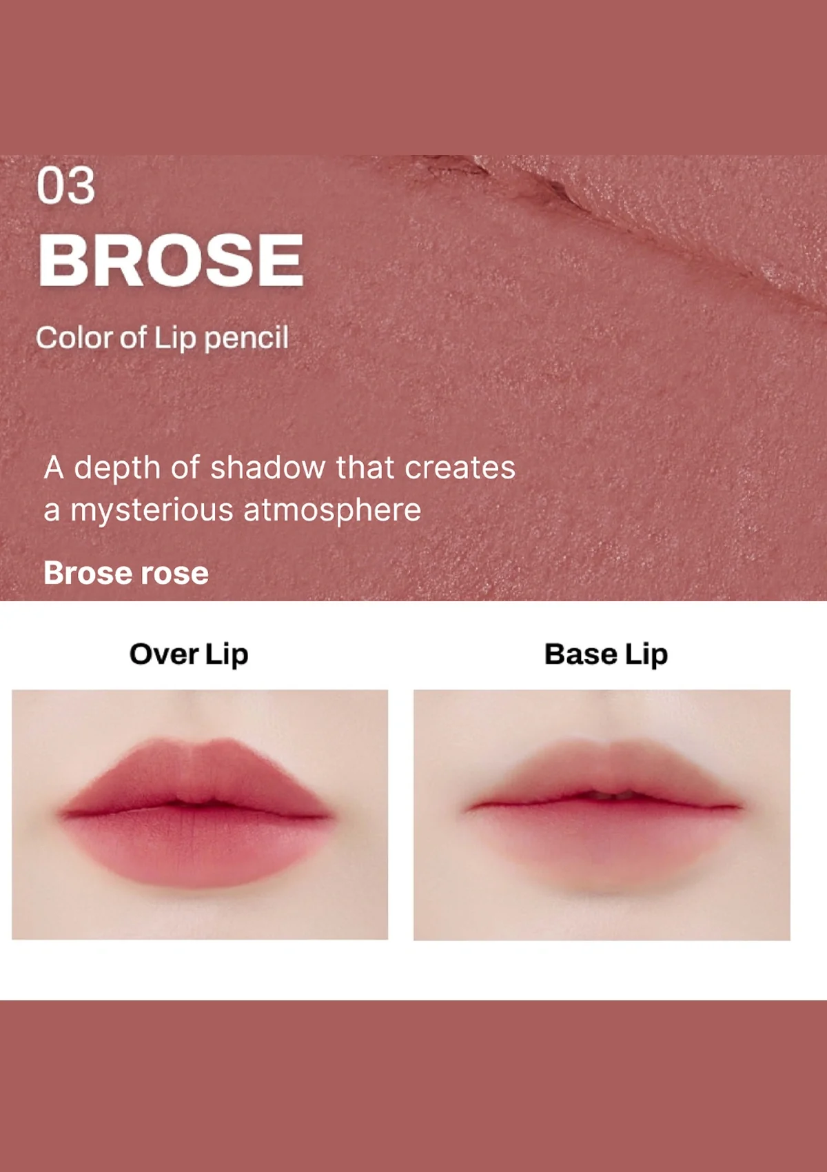 [OIAD]  Blur Fixing Lip Pencil 0.5g - Image 31