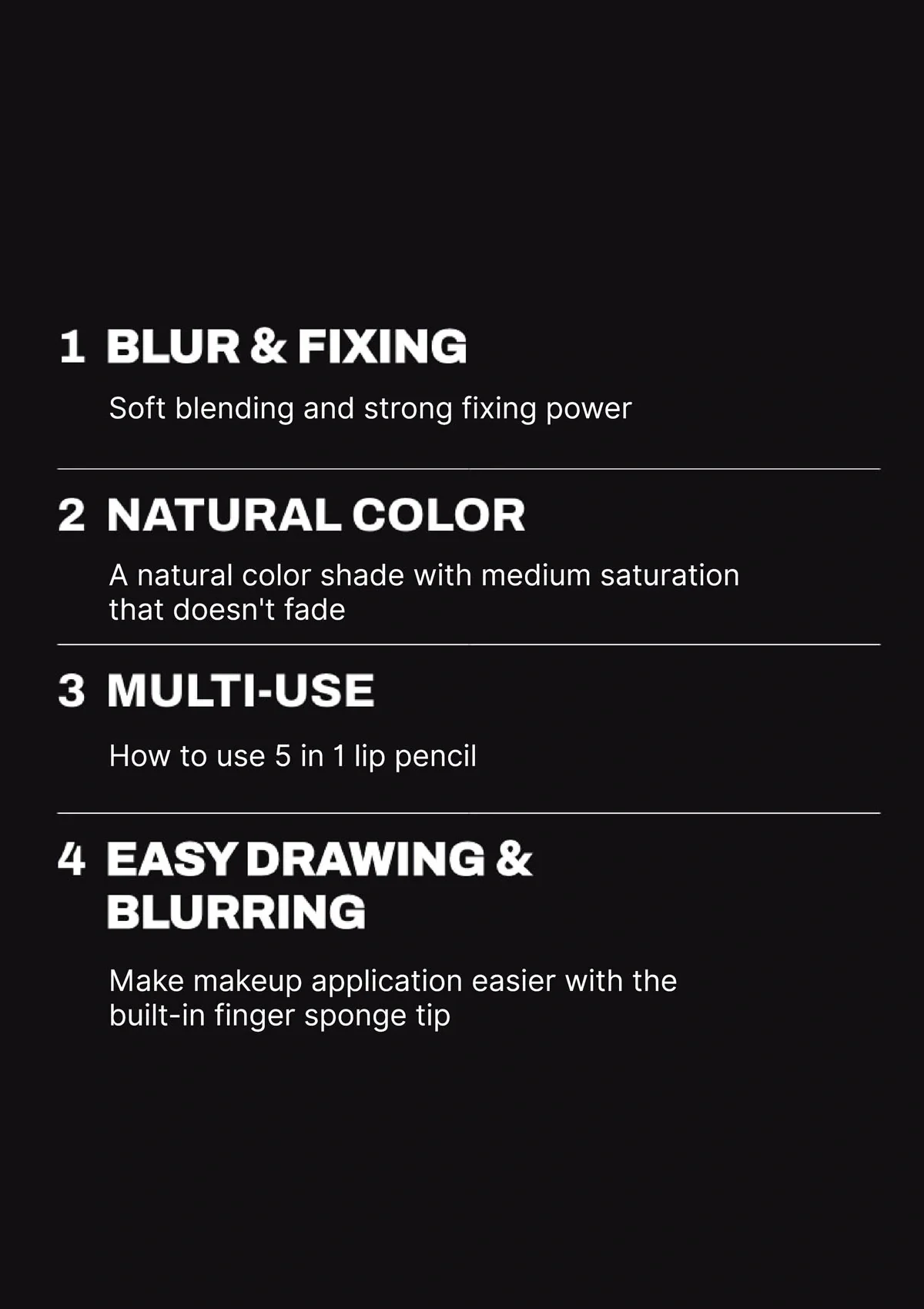 [OIAD]  Blur Fixing Lip Pencil 0.5g - Image 7