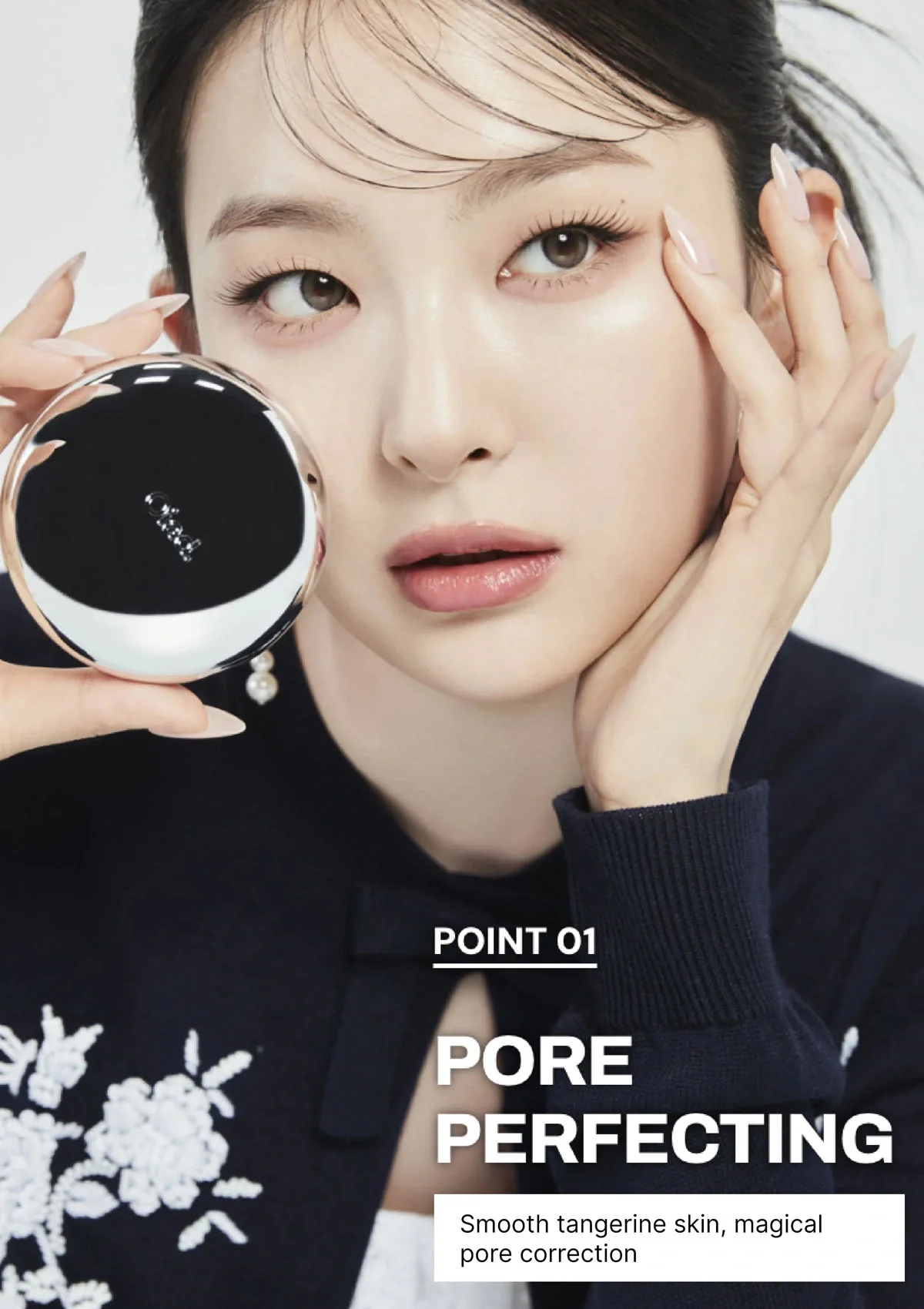 [OIAD] Pore Perfecting Mirror-Moon Cushion SPF 50+ PA+++ 15g - Image 12