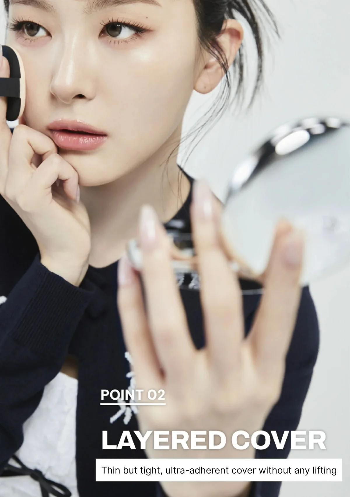 [OIAD] Pore Perfecting Mirror-Moon Cushion SPF 50+ PA+++ 15g - Image 9