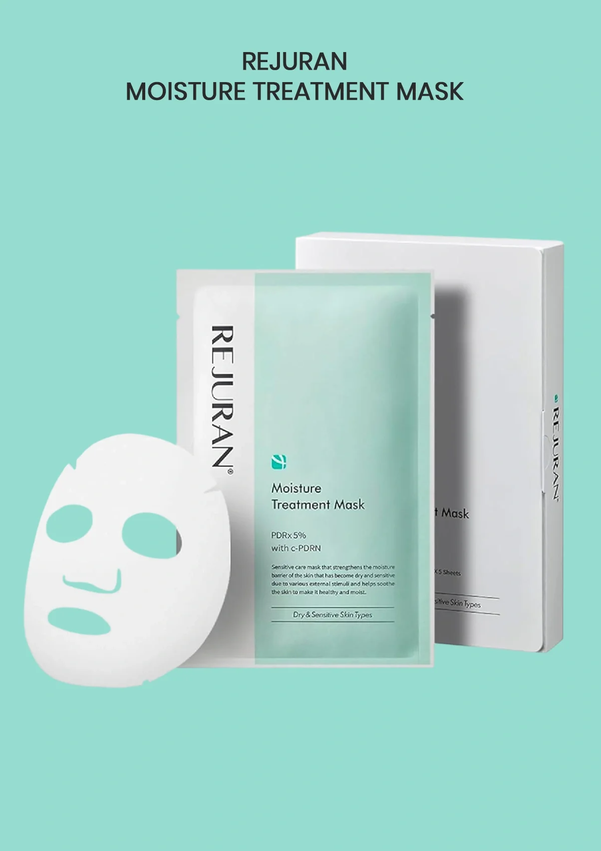 [REJURAN] Moisture Treatment Mask (1 Box = 23ml x 5 Masks)