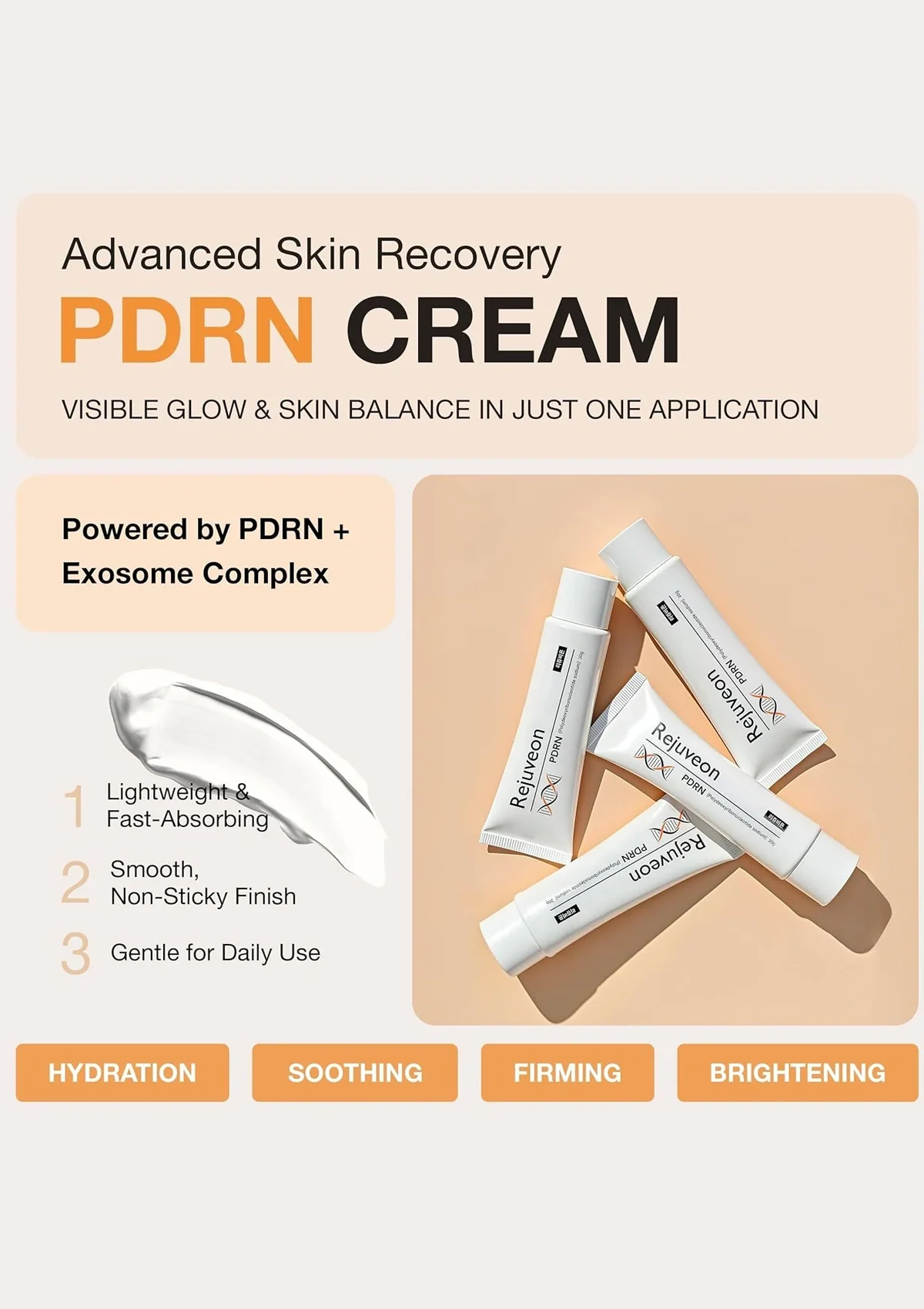 [REJUVEON] PDRN 1000 Plus Cream 20g - Image 5