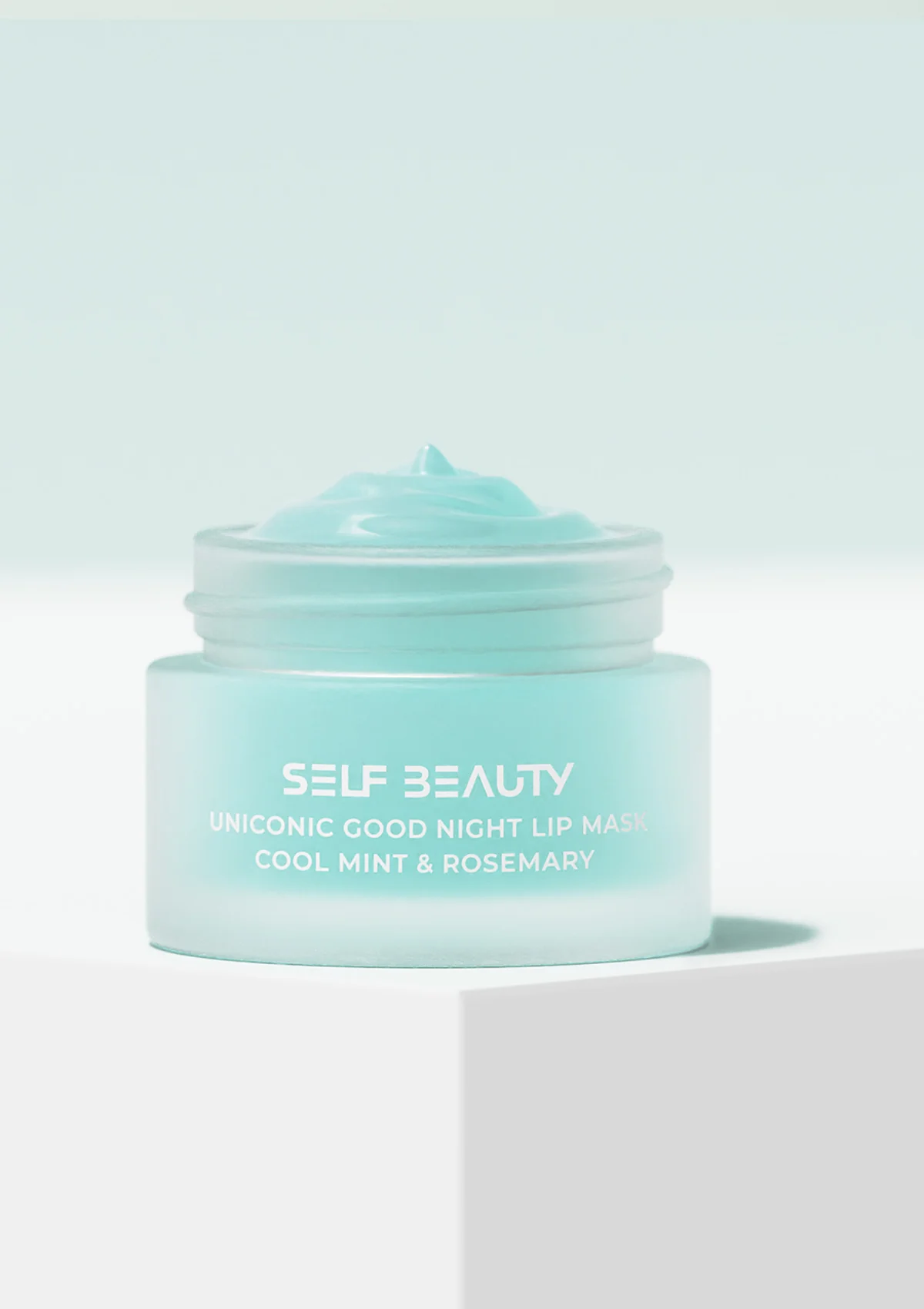 CLEARANCE SALE - [SELF BEAUTY] Uniconic Good Night Lip Mask | Cool Mint and Rosemary 14.5g - Image 3