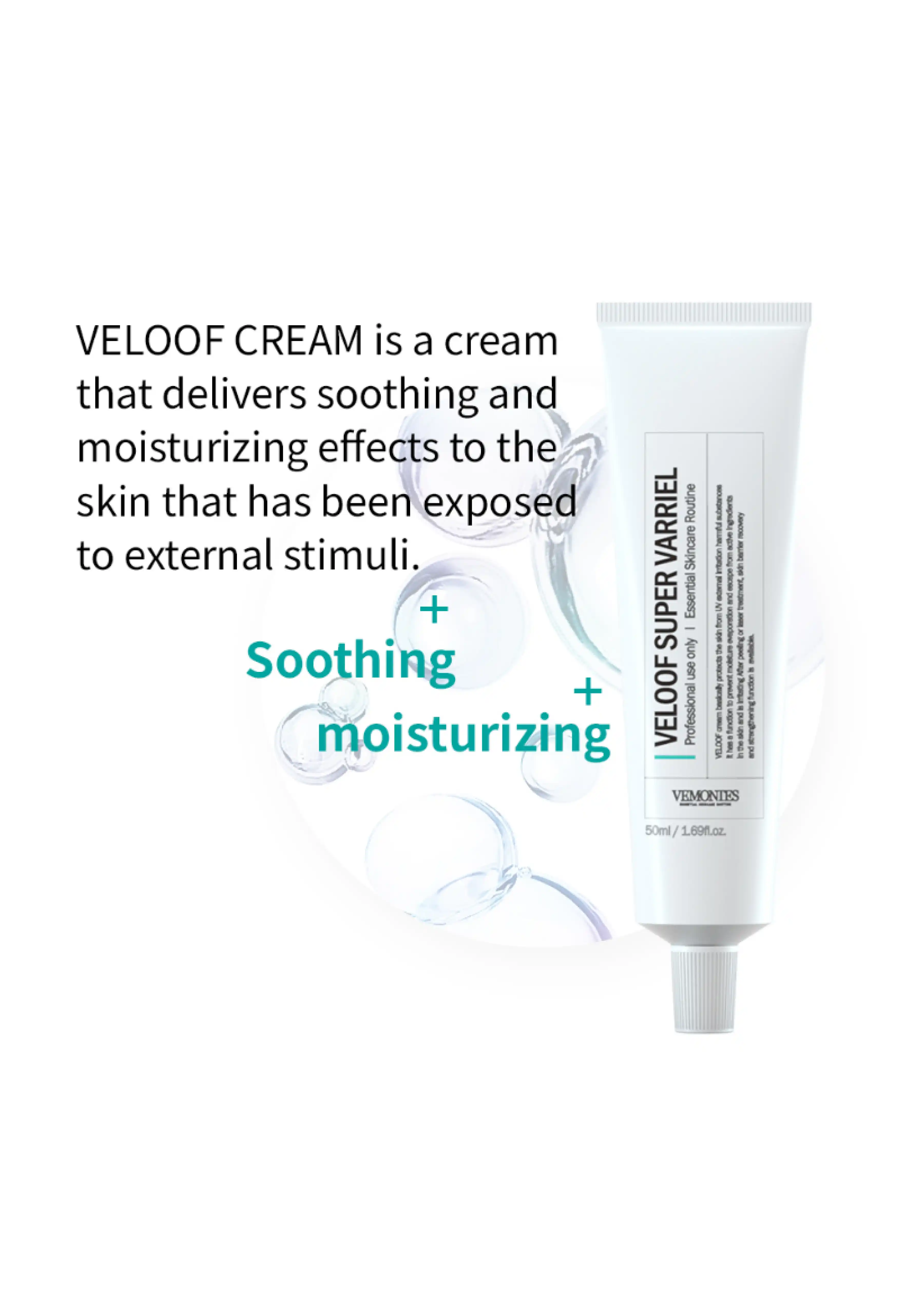 [VEMONTES] Veloof Super Varriel Cream 50ml - Image 6