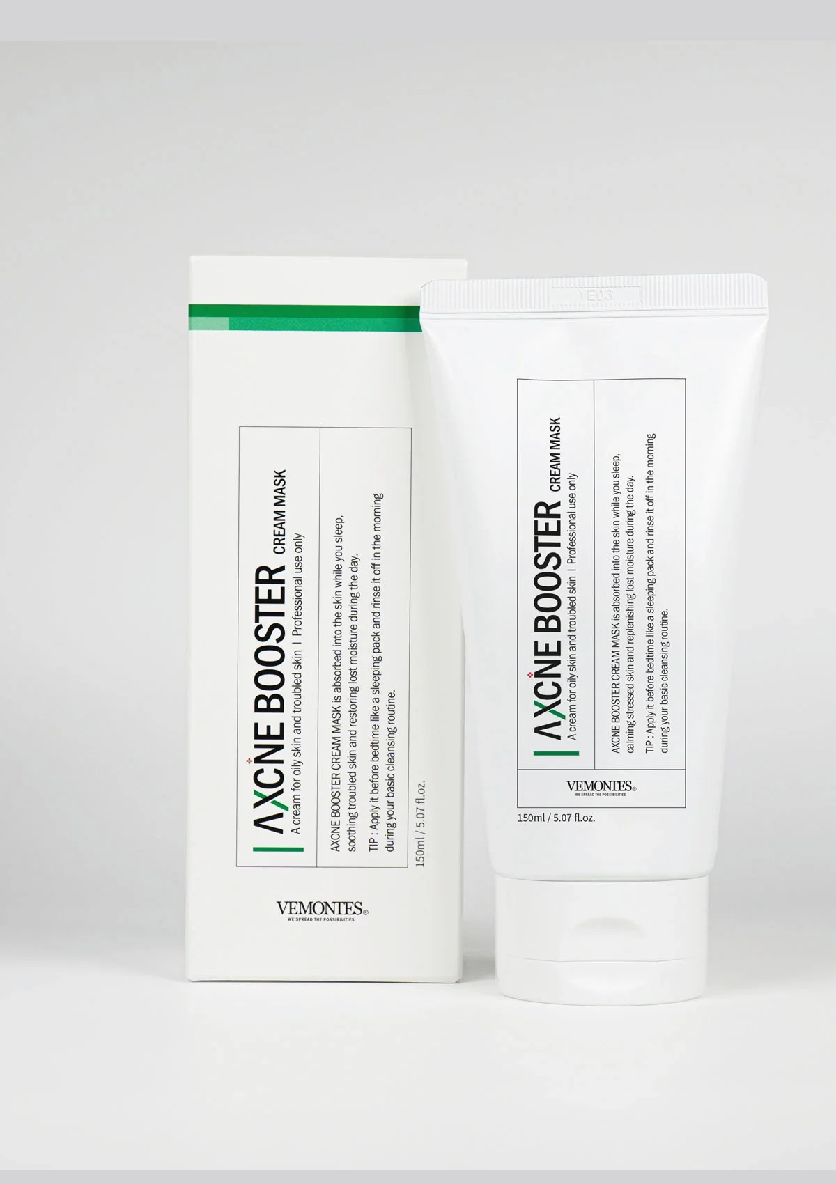 [VEMONTES] Axcne Booster Cream Mask 150ml - Image 15
